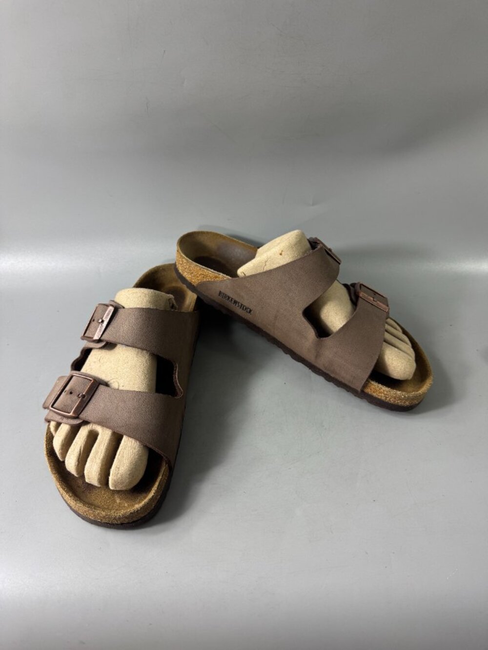 Birkenstock Arizona Sandals, Leather, Classic Footbed, Size 42